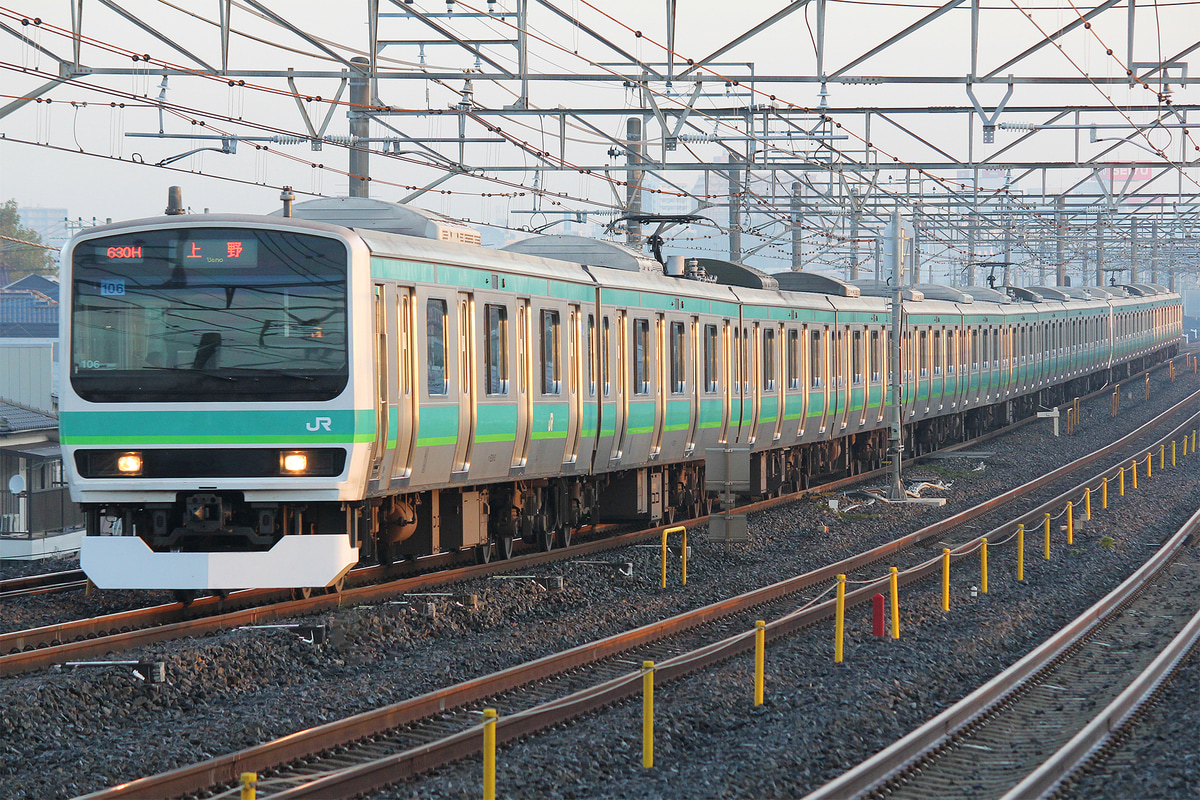 JR東日本  E231系 マト106編成