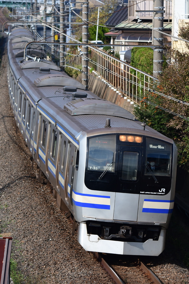 JR東E217系クラY-33編成<br class="br-sp" />(Y-33編成)(Y33編成)の写真
