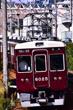 阪急電鉄 西宮車庫 6000系 6025F