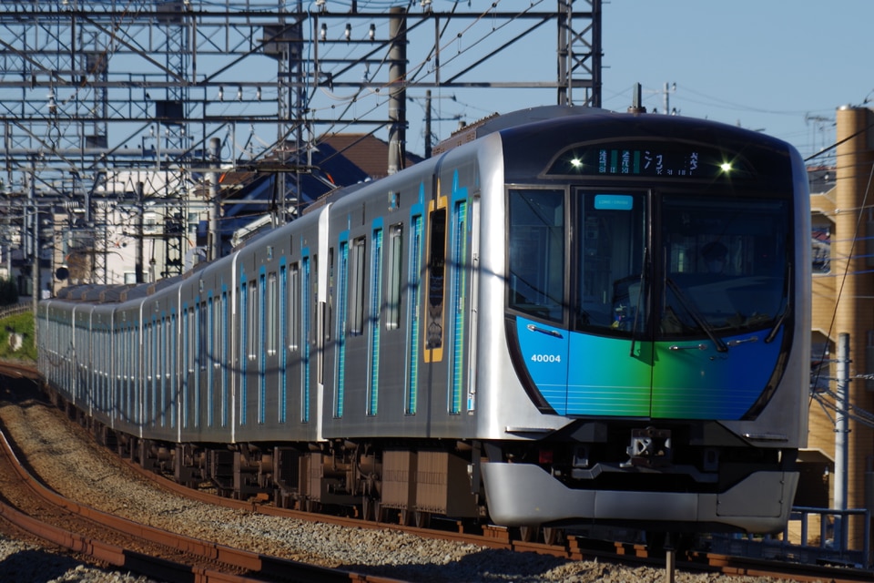 西武40000系40104F<br class="br-sp" />(40104編成)の写真
