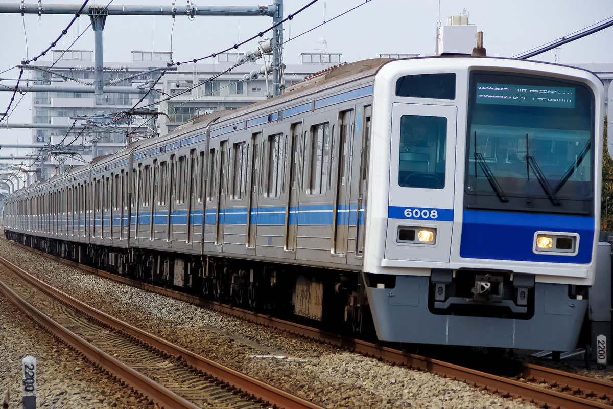 西武鉄道  6000系 6108F