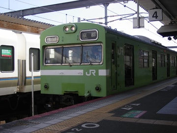 JR西日本 奈良電車区 103系 