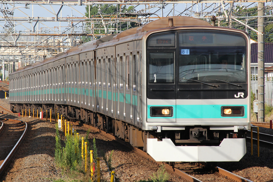 JR東209系マト81編成の写真