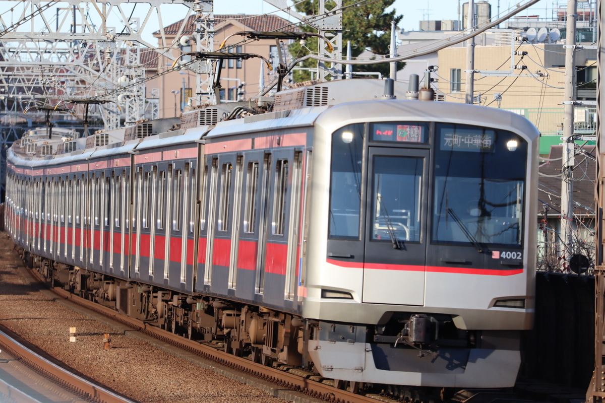 東急電鉄 元住吉検車区 5050系 4102F