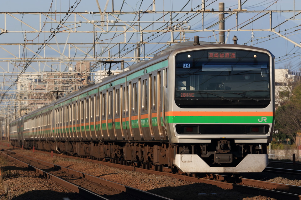 JR東E231系ヤマU4編成<br class="br-sp" />(U4編成)(U-4編成)の写真