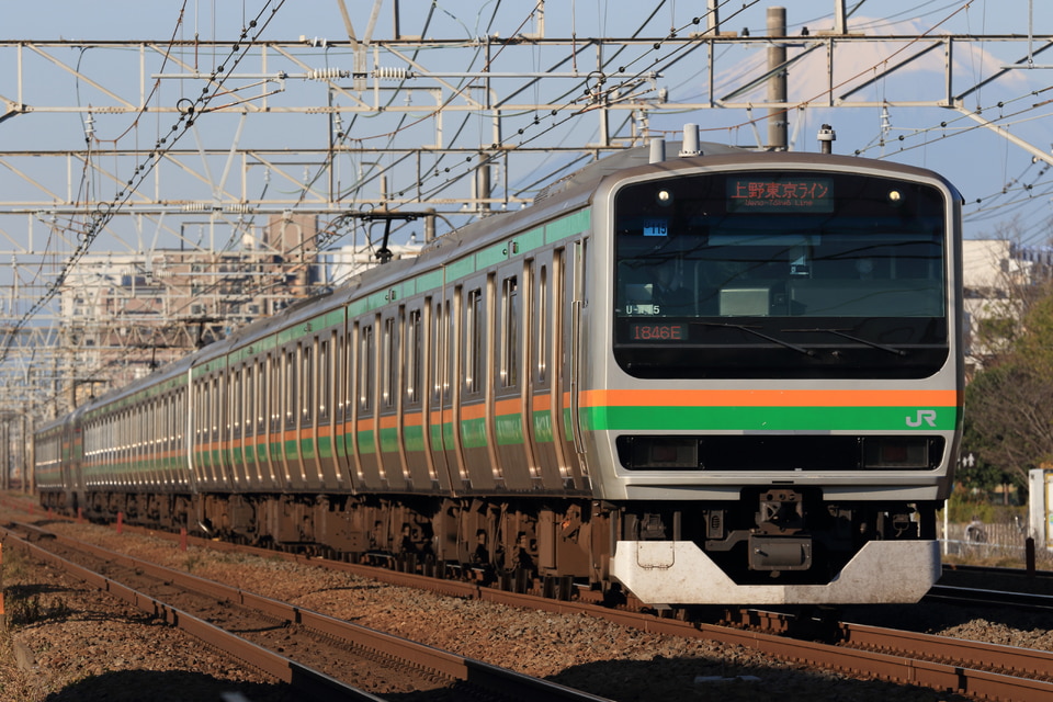 JR東E231系ヤマU115編成<br class="br-sp" />(U115編成)(U-115編成)の写真