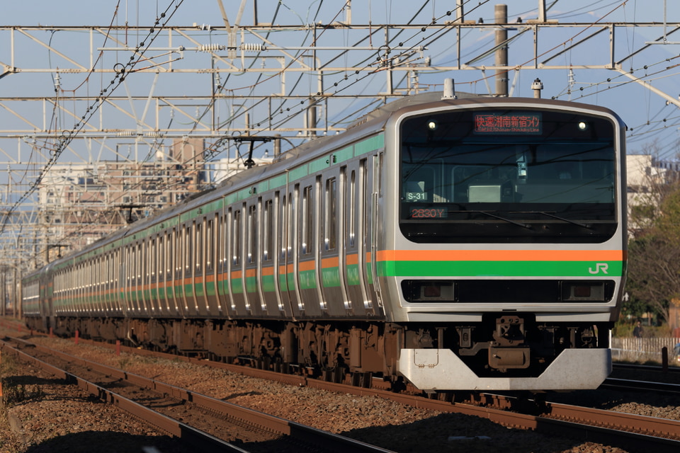 JR東E231系コツS-31編成<br class="br-sp" />(コツS31編成)(コツS-31)(コツS31)の写真