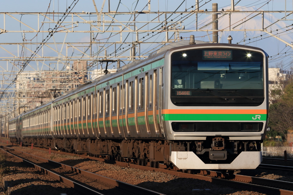 JR東E231系コツS-07編成<br class="br-sp" />(コツS07編成)(コツS-07)(コツS07)の写真