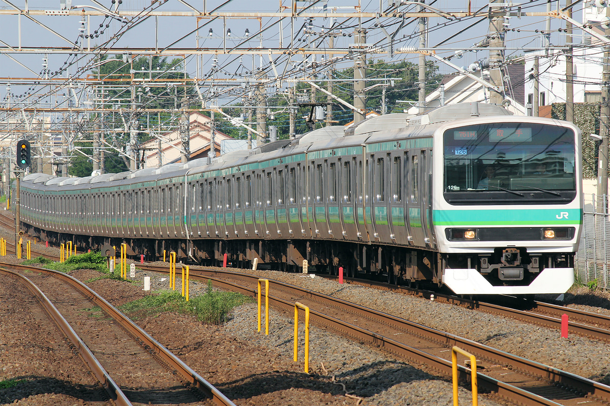 JR東日本  E231系 マト126編成
