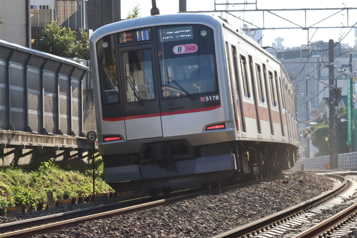 東急電鉄 元住吉検車区 5050系 5178F