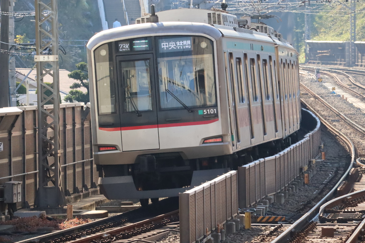 東急電鉄 長津田検車区 5000系 5101F