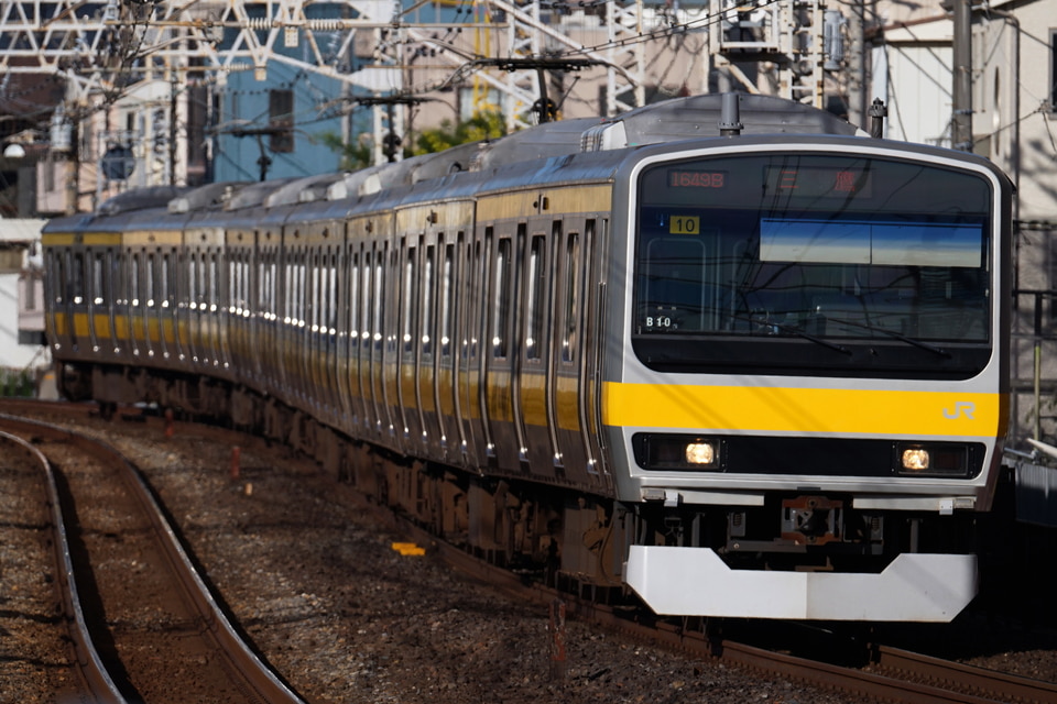 JR東E231系ミツB10編成<br class="br-sp" />(B10編成)(ミツB10)の写真