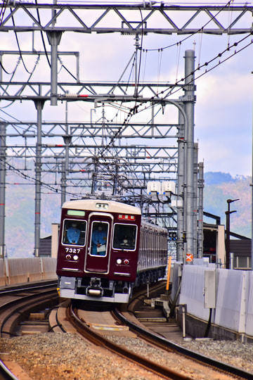 阪急電鉄 正雀車庫 7300系 7327F