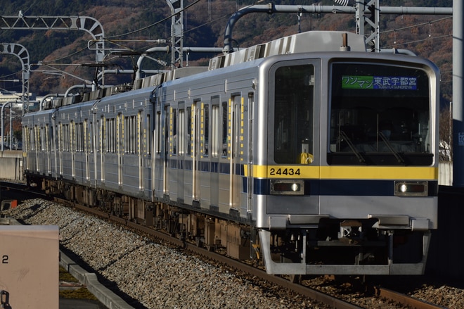 南栗橋車両管区新栃木出張所20430系21434Fを栃木駅で撮影した写真