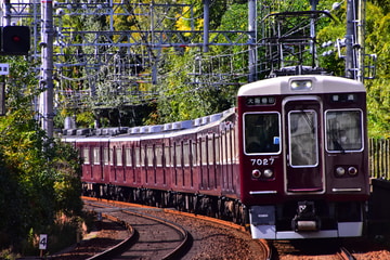 阪急電鉄 西宮車庫 7000系 7027F