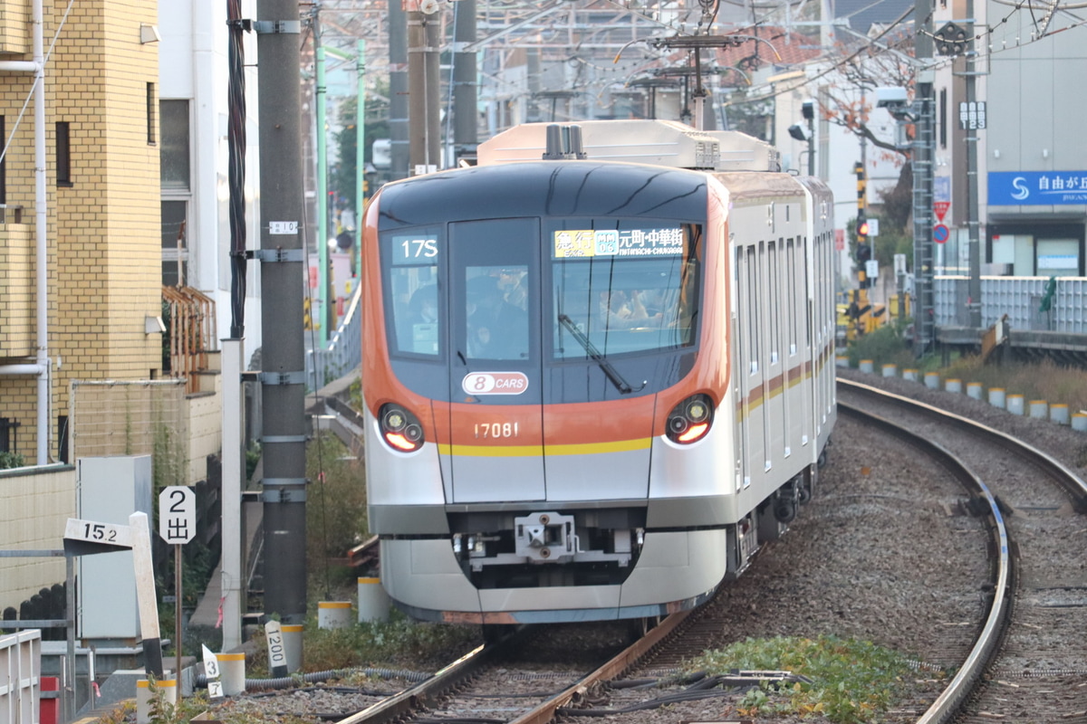 東京メトロ 和光検車区 17000系 17181F