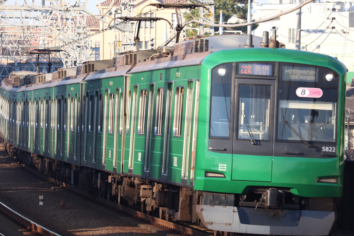 東急電鉄 元住吉検車区 5000系 5122F