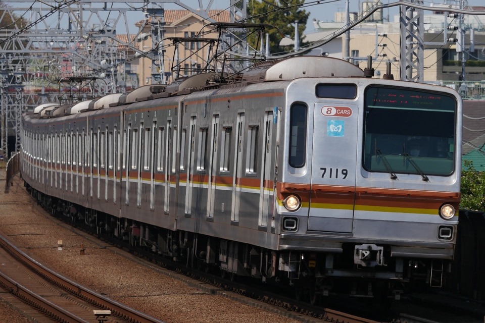 メトロ7000系7119F<br class="br-sp" />(7119編成)の写真