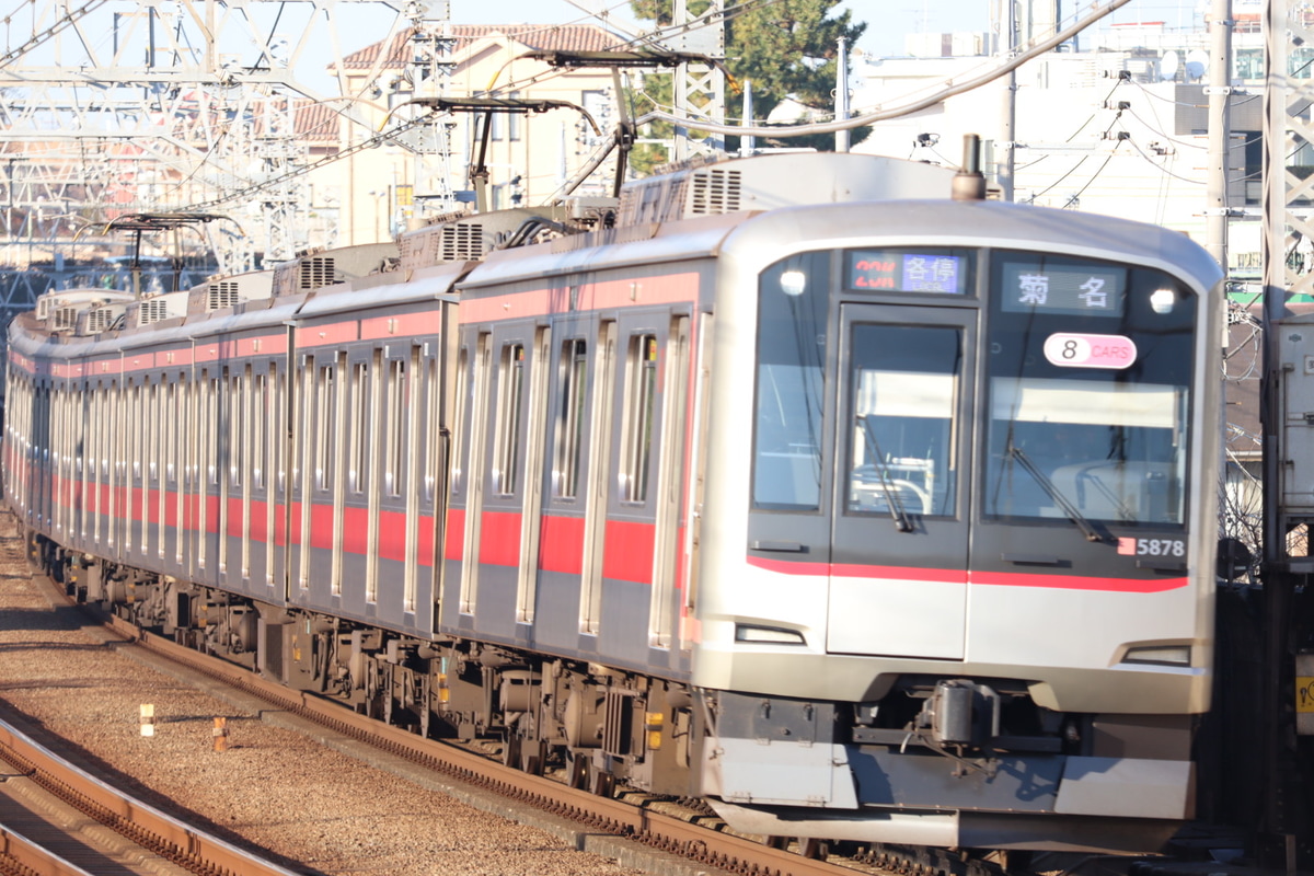 東急電鉄 元住吉検車区 5050系 5178F