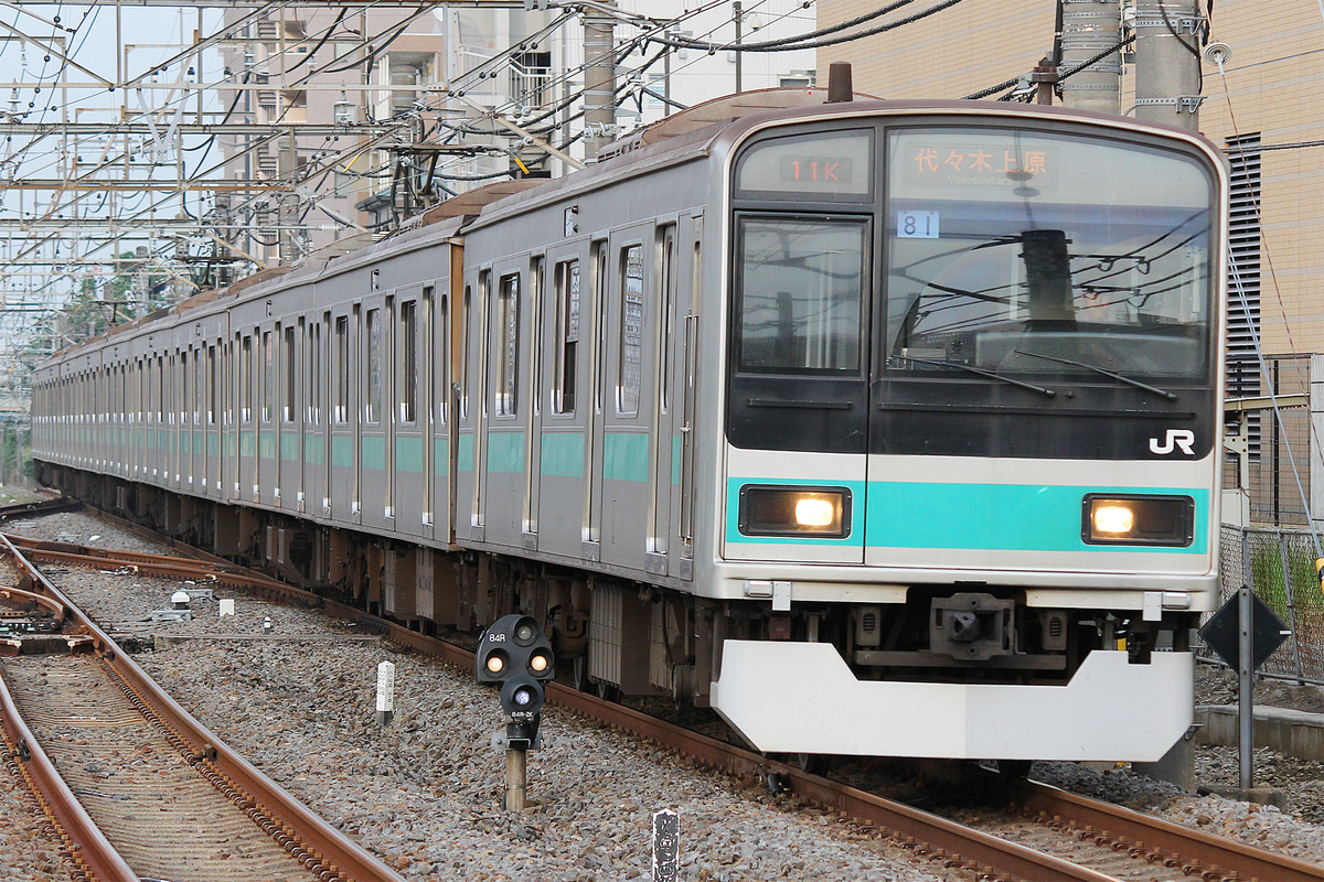 JR東日本  209系 マト81編成