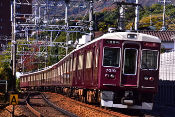 阪急電鉄 西宮車庫 7000系 7019F