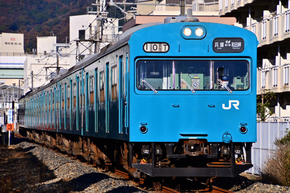 JR西日本 網干総合車両所明石支所 103系 R1編成