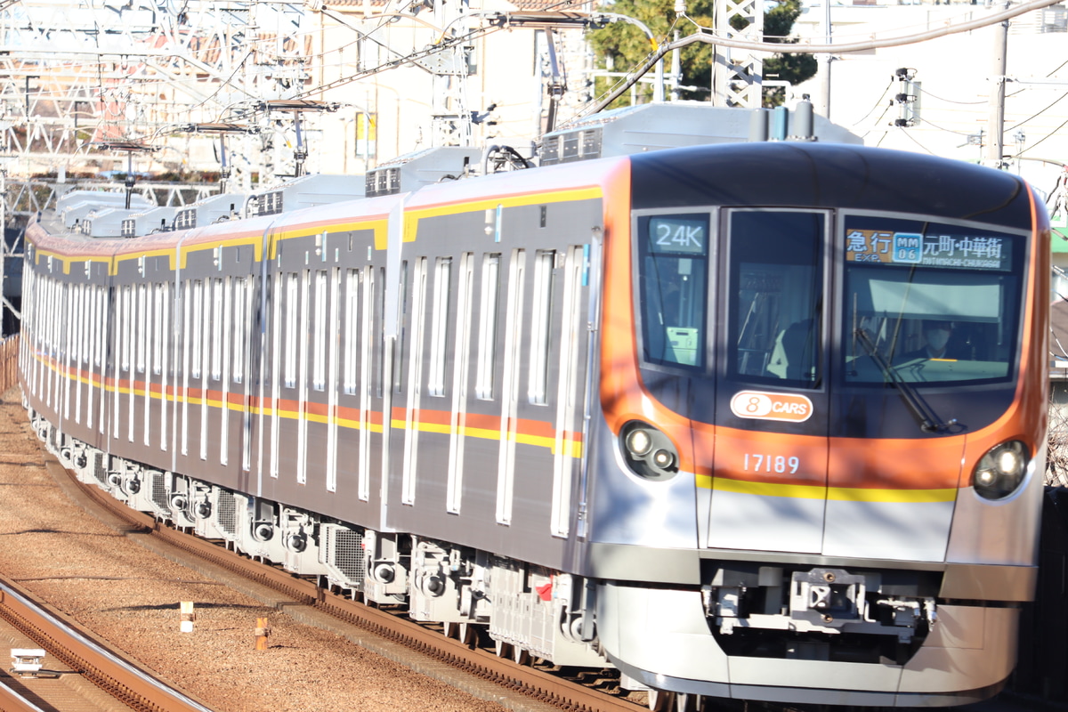 東京メトロ 和光検車区 17000系 17189F