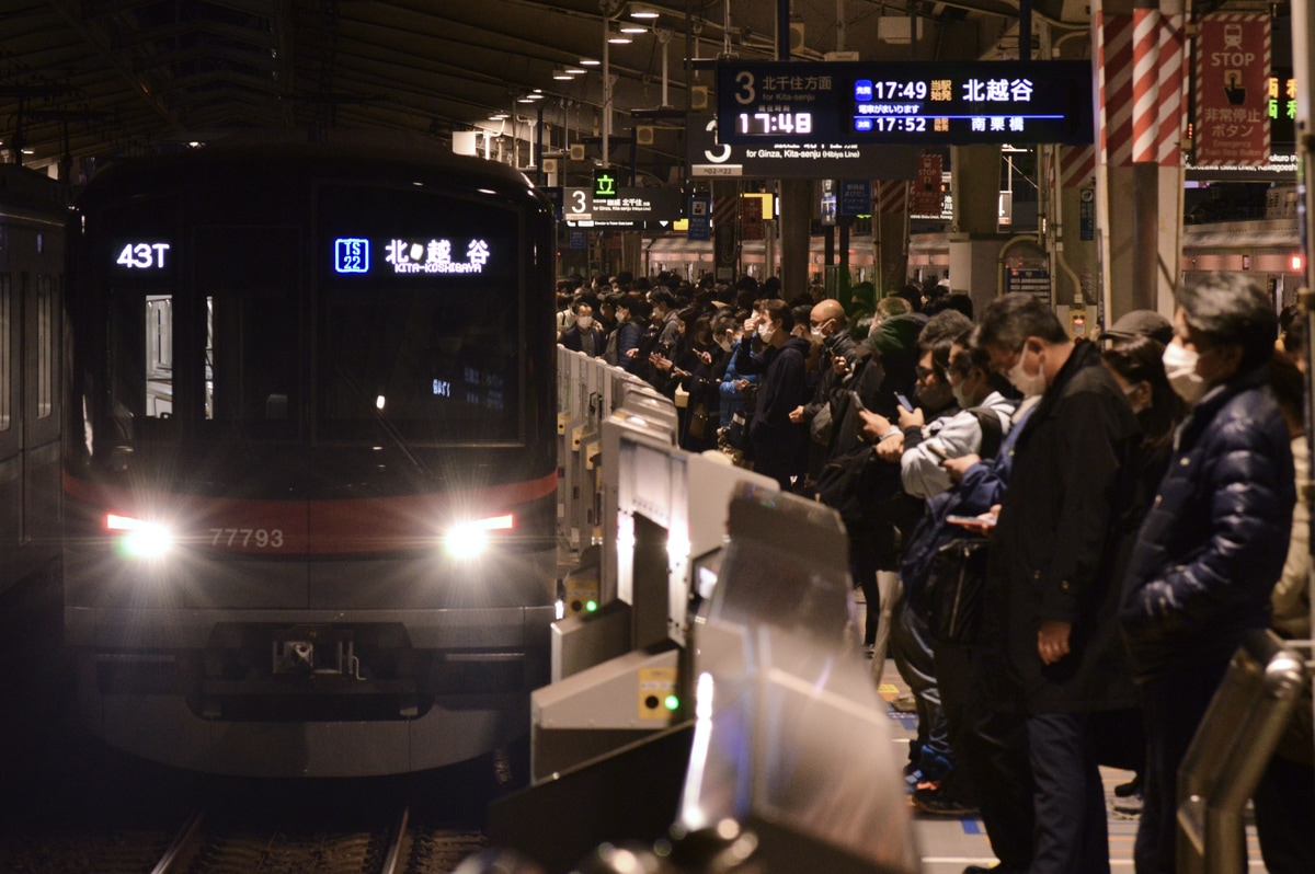 東武鉄道 南栗橋車両管区春日部支所 70090系 