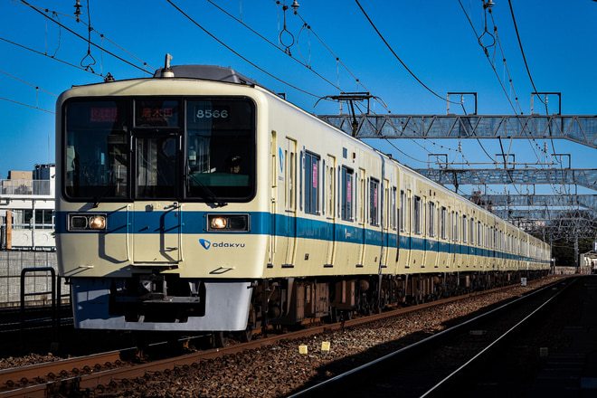 8000系を和泉多摩川駅で撮影した写真