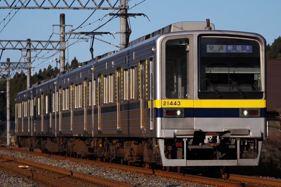 東武20400型21443F<br class="br-sp" />(21443編成)の写真