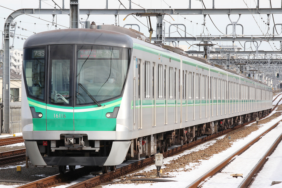 メトロ16000系16116F<br class="br-sp" />(16116編成)の写真