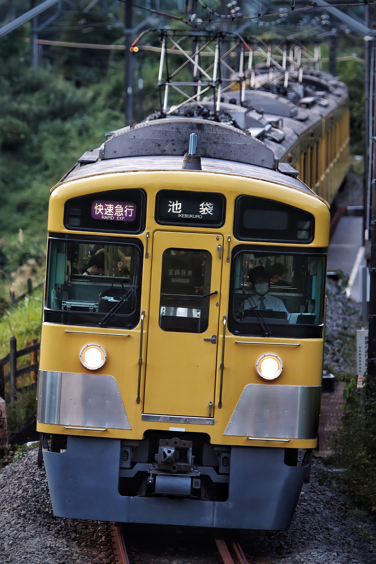 西武鉄道 武蔵丘車両管理所 新2000系 2063F