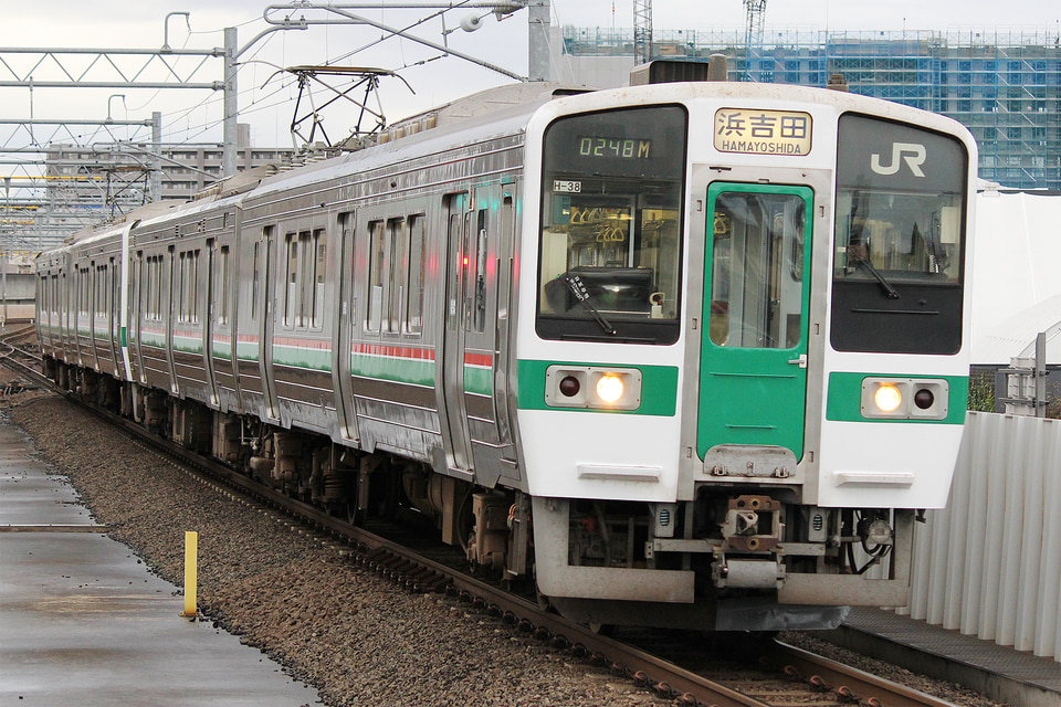 JR東719系センH-38編成<br class="br-sp" />(センH38)(H-38編成)(センH38編成)(H38編成)の写真