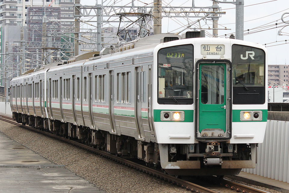 JR東719系センH-39編成<br class="br-sp" />(センH39)(H-39編成)(センH39編成)(H39編成)の写真