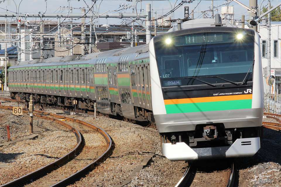 JR東E233系タカL07編成<br class="br-sp" />(タカL07)の写真