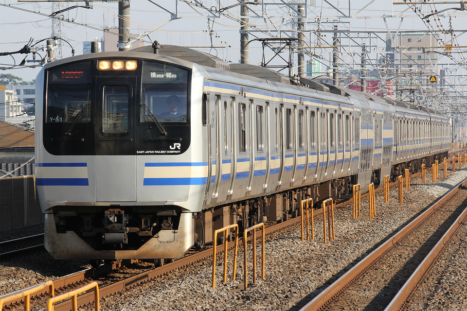 JR東E217系クラY-51編成<br class="br-sp" />(Y-51編成)(Y51編成)の写真