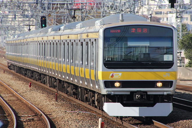 E231系ミツB40編成を西荻窪駅で撮影した写真