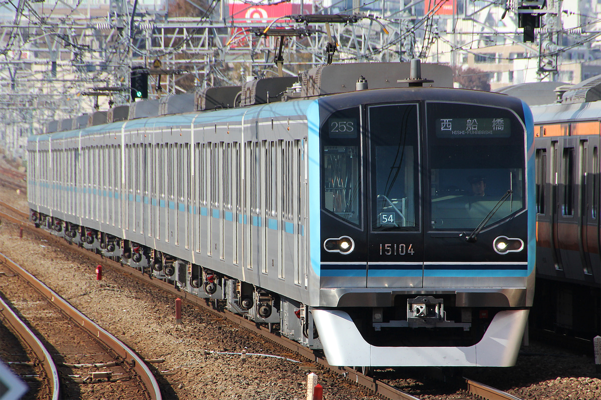 東京メトロ  15000系 15104F