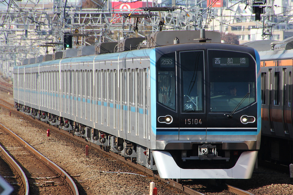 メトロ15000系15104F<br class="br-sp" />(15104編成)の写真