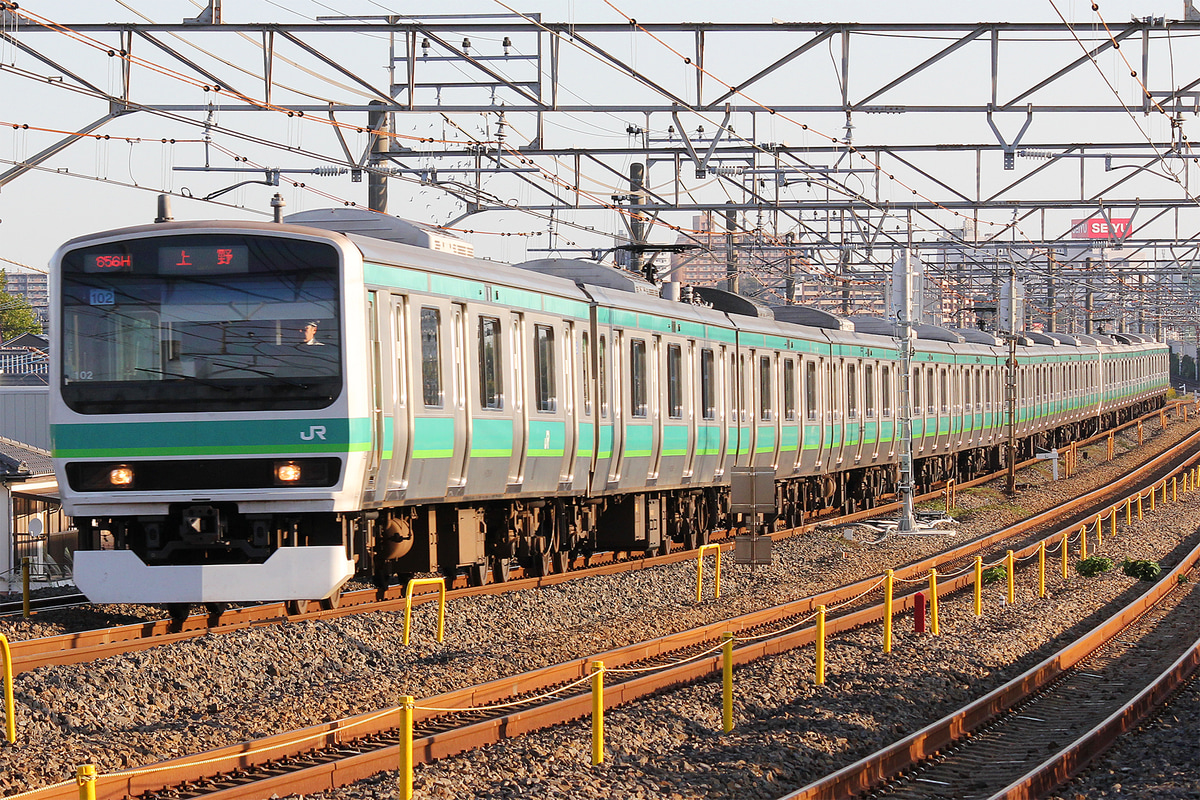 JR東日本  E231系 マト102編成