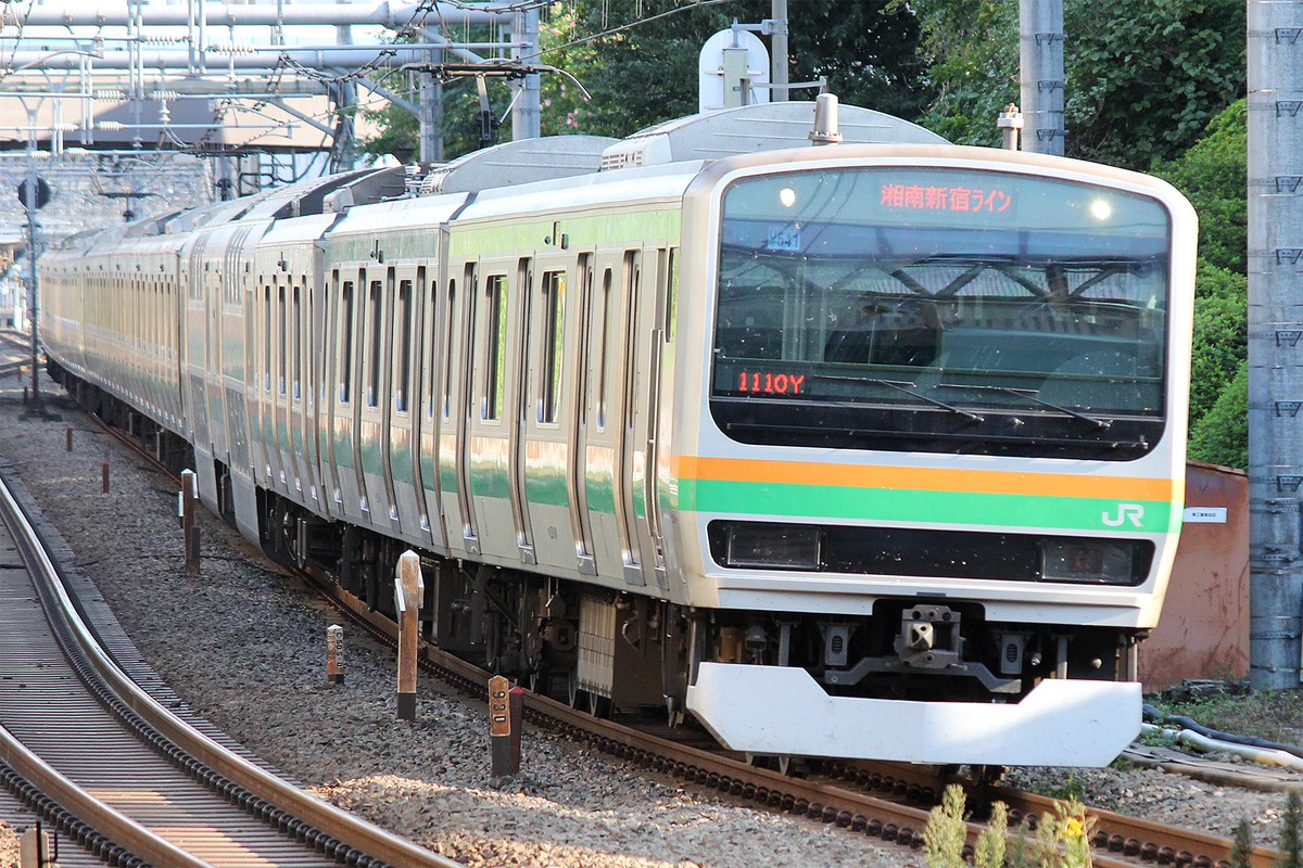 JR東日本  E231系 ヤマU541編成
