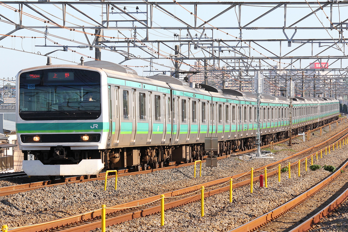 JR東日本  E231系 マト109編成