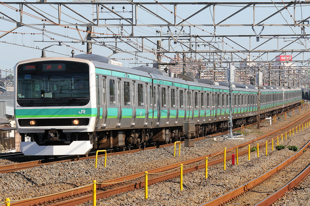 JR東日本  E231系 マト106編成