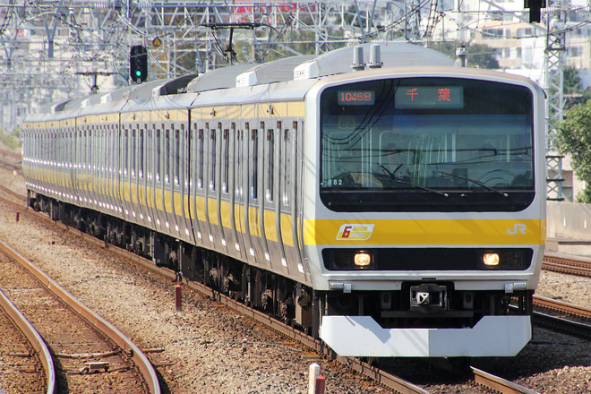 E231系ミツB82編成を西荻窪駅で撮影した写真