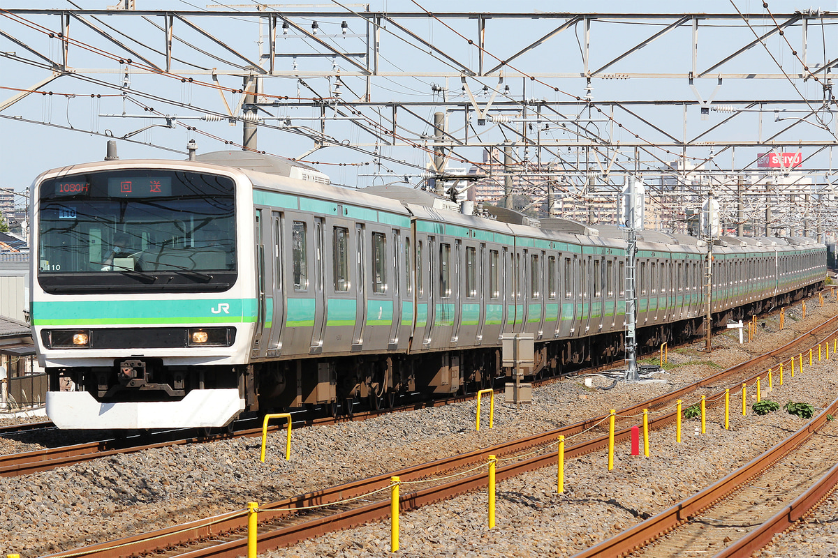 JR東日本  E231系 マト110編成