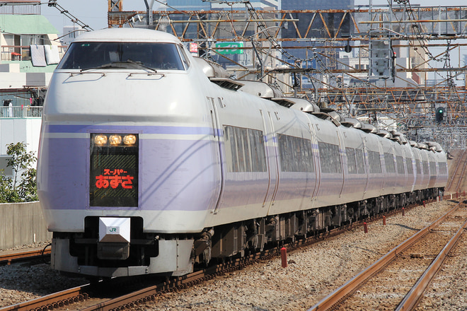 E351系モトS1編成を阿佐ケ谷駅で撮影した写真