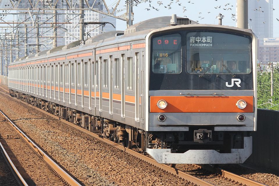 JR東205系ケヨM16編成<br class="br-sp" />(ケヨM16)の写真