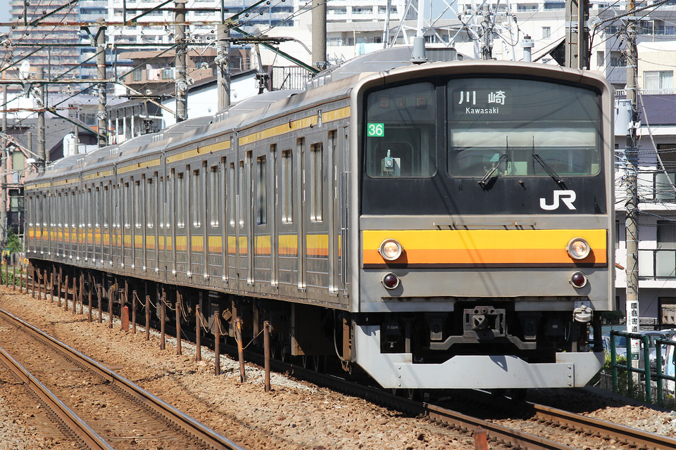 JR東205系ナハ36編成<br class="br-sp" />(ナハ36)の写真