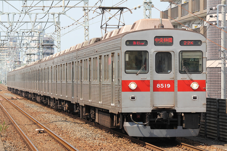 東急8500系8619F<br class="br-sp" />(8619編成)の写真