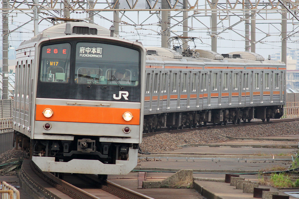JR東205系ケヨM17編成<br class="br-sp" />(ケヨM17)の写真